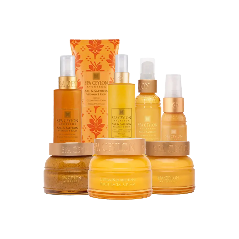 Sal & Saffron Range (Sensitive & Dry Skin)